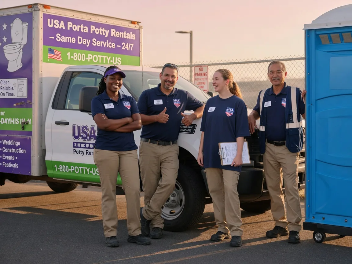Porta Potty Rental company in Callahan, CA